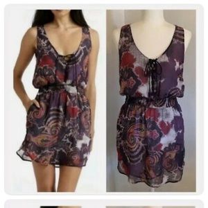 Free People M Smocked Waist Dress